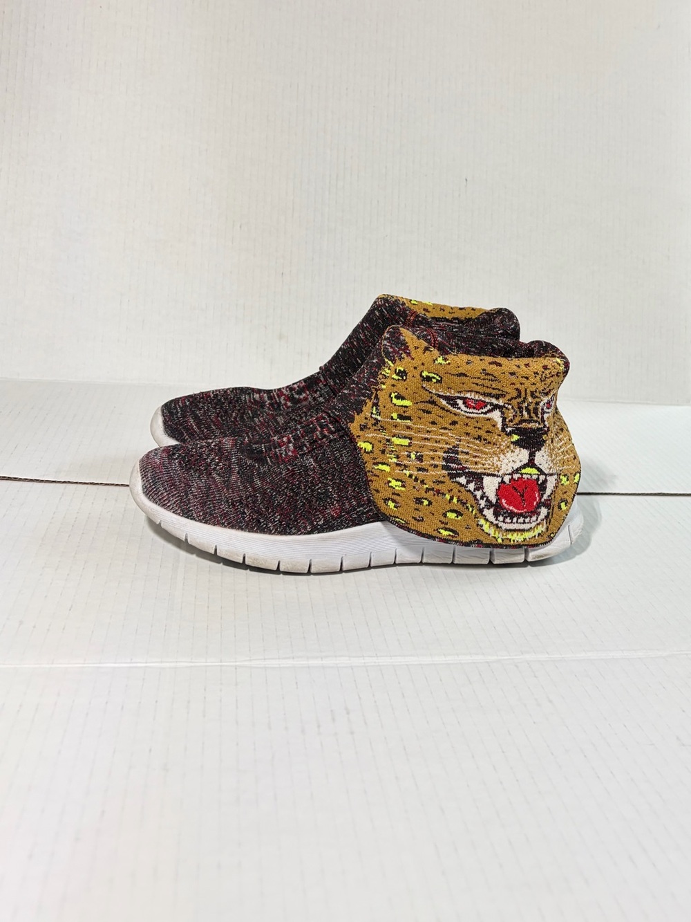 Sketchers Knit Leopard Shootie